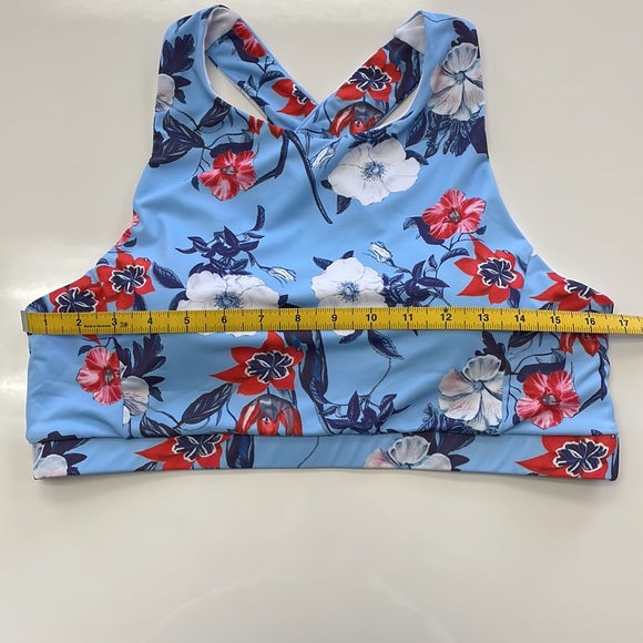 NEW • XL Floral Print Sports Bra - Picture 8 of 15